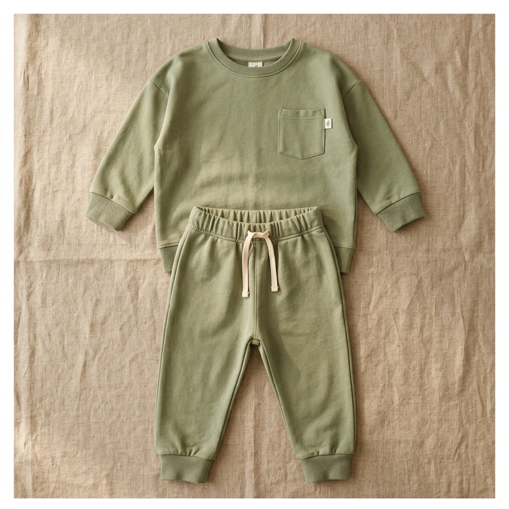 Sage Lounge Set top and pants