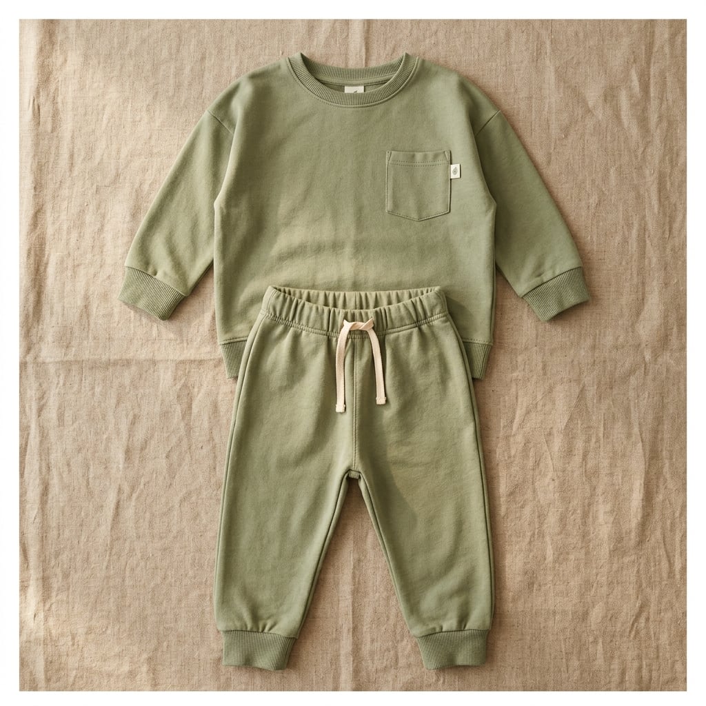 Sage Lounge Set top and pants